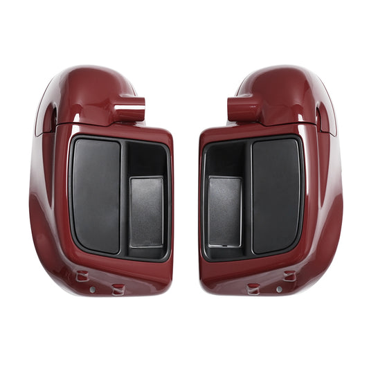 Pantherwill Billiard Burgundy Lower Vented Fairings Kit For ’14-later Harley Touring