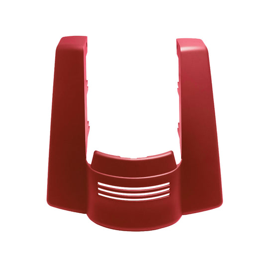 Pantherwill 4.5 Inch Billiard Red No Cut Stretched Rear Fender Extension Fit for ’14+ Harley Touring