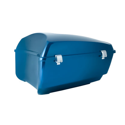 Pantherwill Electric Blue King Tour Pack Luggage Trunk for ’14-later Harley Touring