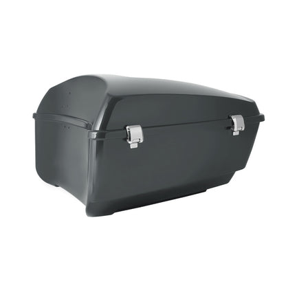 Pantherwill Gauntlet Grey Metallic King Tour Pack Luggage Trunk for ’14-later Harley Touring