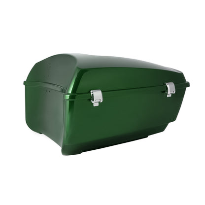 Pantherwill Kinetic Green King Tour Pack Luggage Trunk for ’14-later Harley Touring