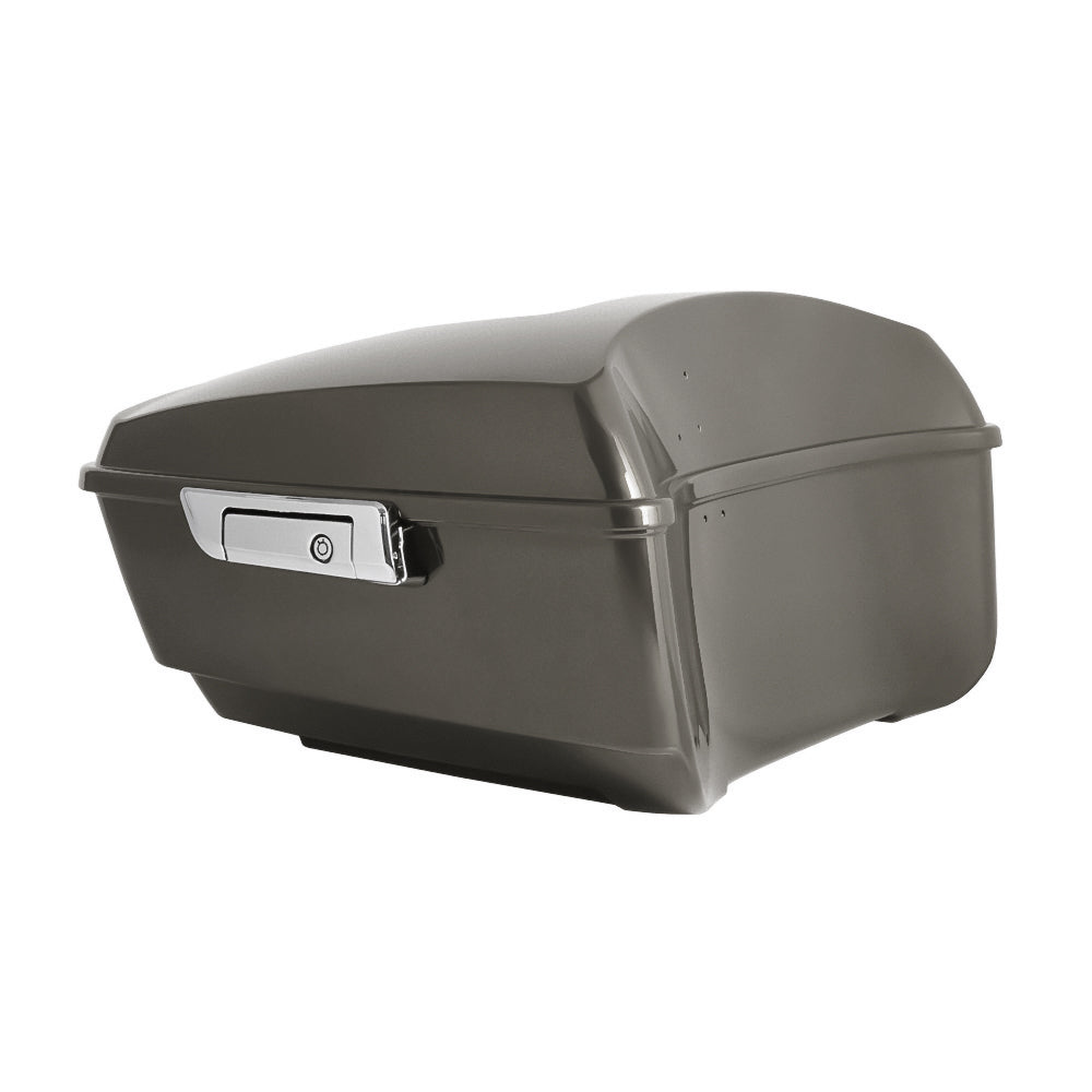 Pantherwill River Rock Gray King Tour Pack Luggage Trunk for ’14-later Harley Touring