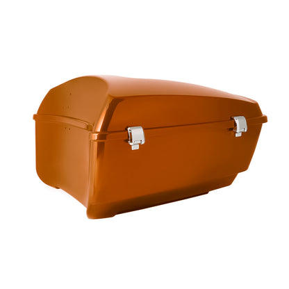 Pantherwill Scorched Orange King Tour Pack Luggage Trunk for ’14-later Harley Touring