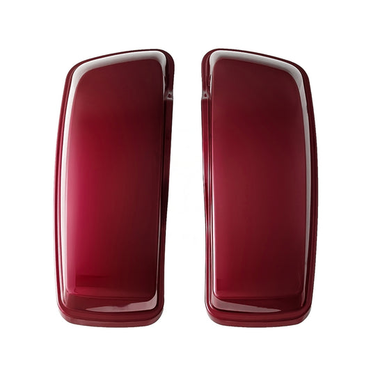 Pantherwill Stiletto Red Hard Saddlebags Lids For ’14+ Harley Touring